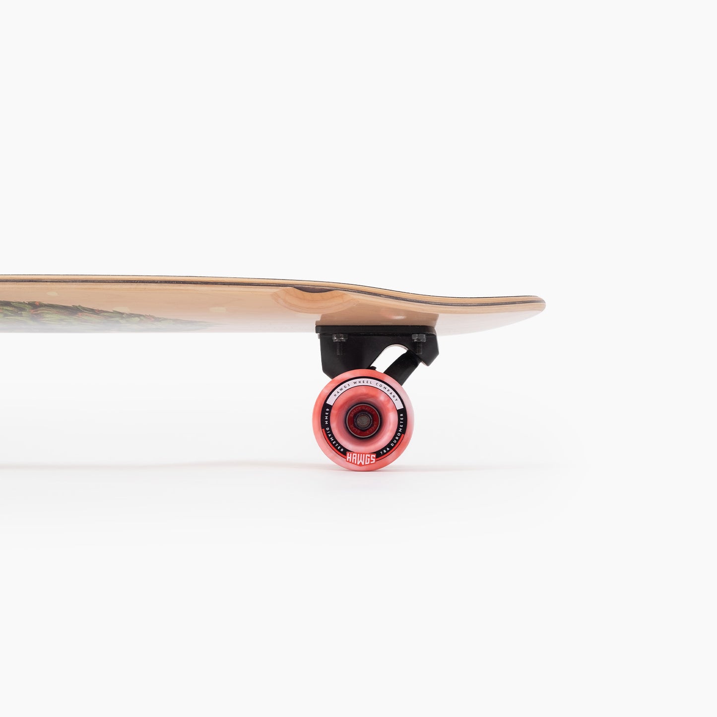 Landyachtz Tugboat Meowijuana Ultra Carve Cruiser Longboard Complete