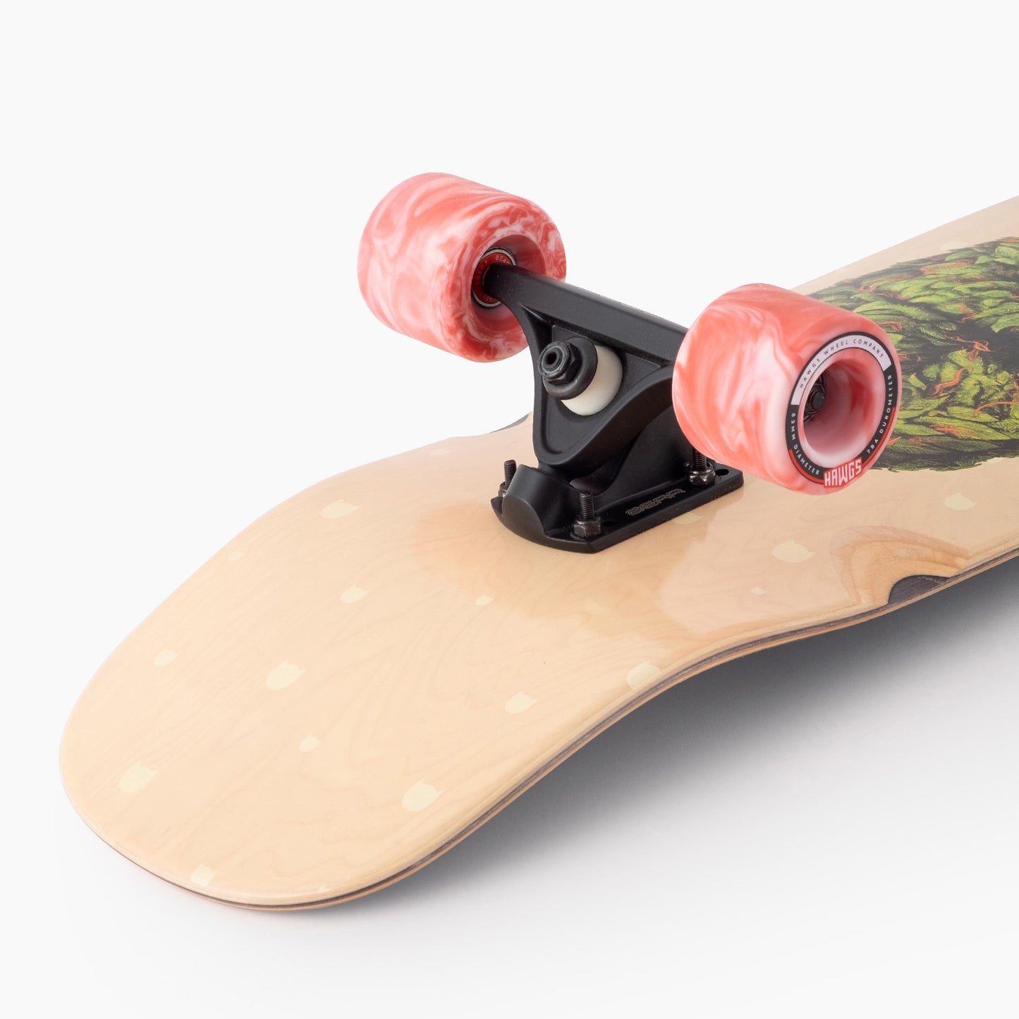 Landyachtz Tugboat Meowijuana Ultra Carve Cruiser Longboard Complete