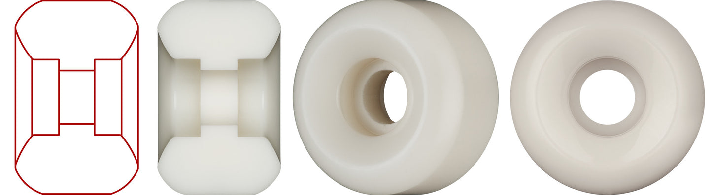 Powell Peralta 53mm x 33mm 93a Dragon Formula Skateboard Wheels