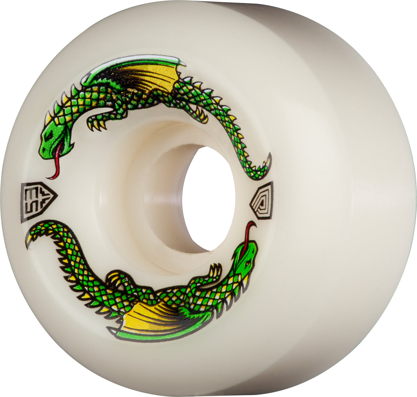 Powell Peralta 53mm x 33mm 93a Dragon Formula Skateboard Wheels