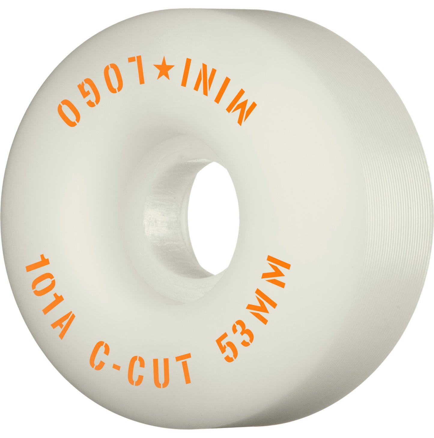 Mini Logo C-Cut "2" 54mm 101A Skateboard Wheels, White