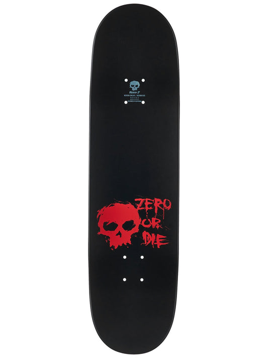 Zero Skateboards Zero or Die 8.5in x 32.3in Skateboard Deck