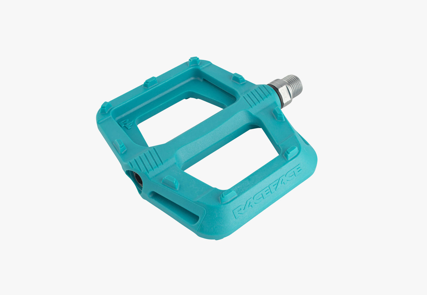 RaceFace Ride Pedals - Platform, Composite, 9/16" Turquoise