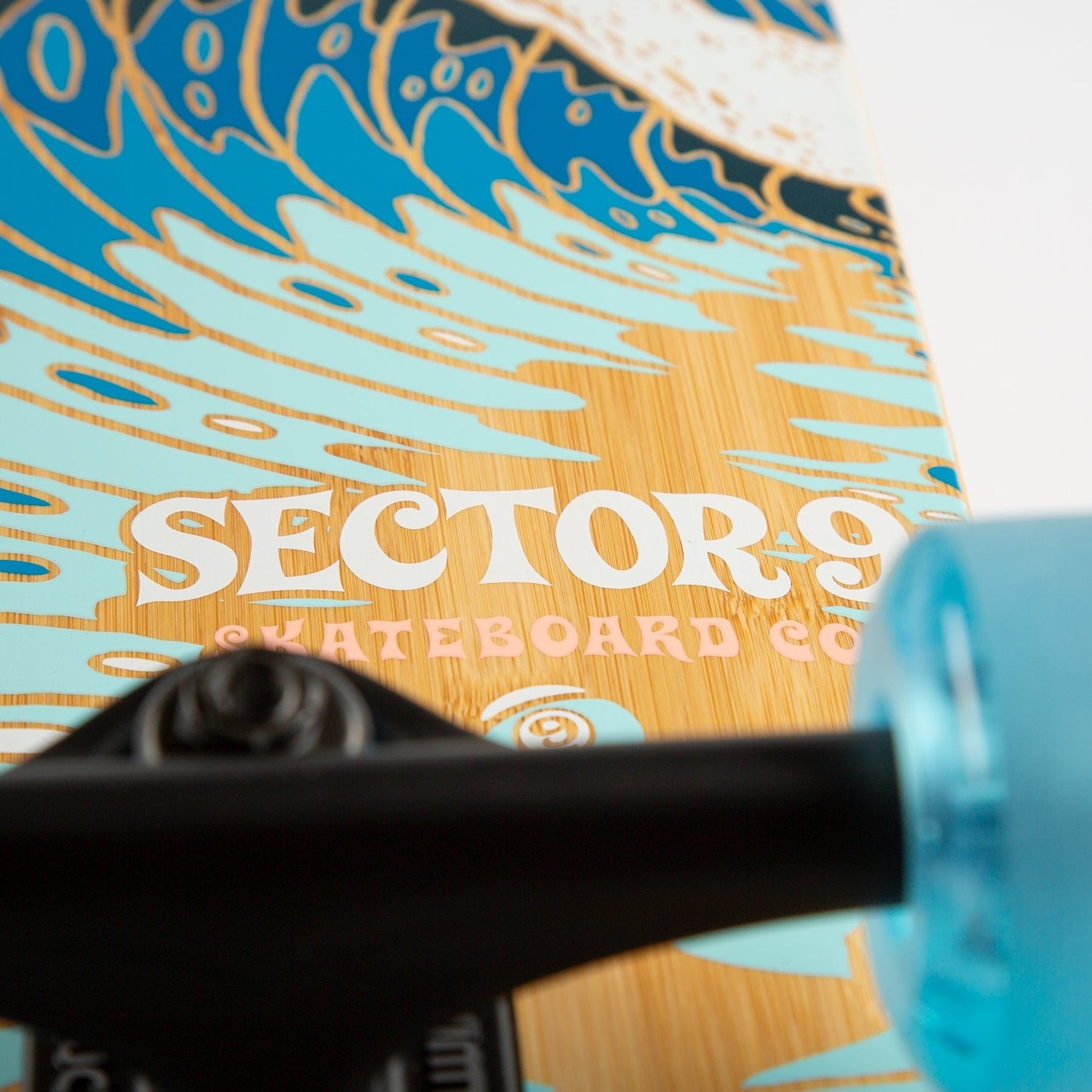 Sector 9 Bamboozler Bora Bora Kicktail Cruiser Longboard Complete
