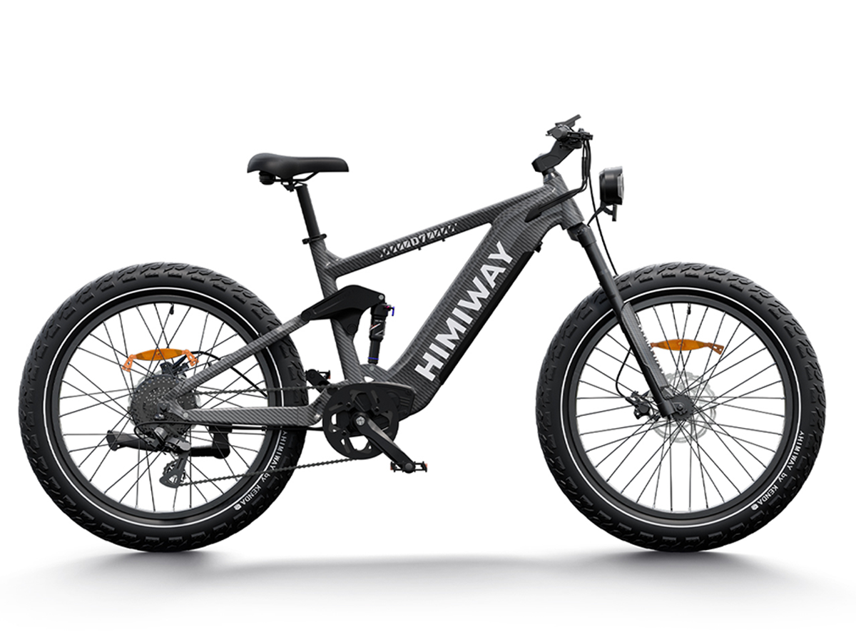 Himiway D7 Upgraded Full Suspension Fat Tire Electric Mountain Bike