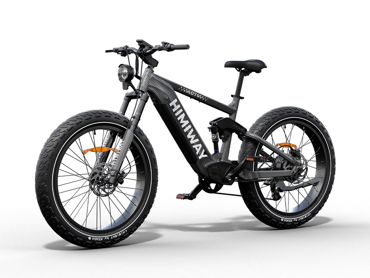 Himiway D7 Upgraded Full Suspension Fat Tire Electric Mountain Bike