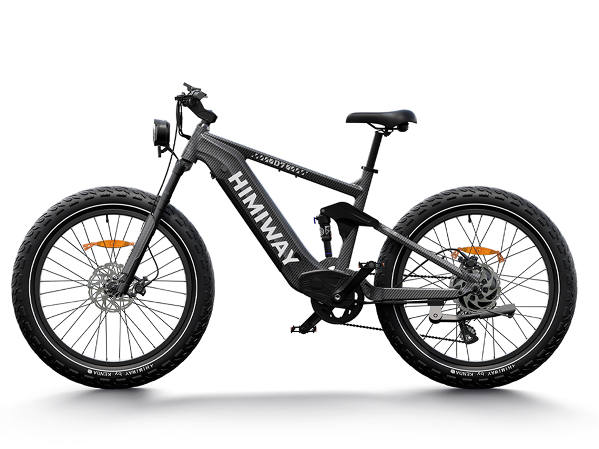 Himiway D7 Upgraded Full Suspension Fat Tire Electric Mountain Bike