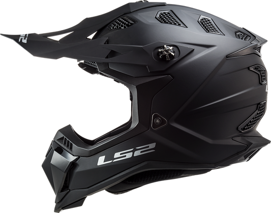 LS2 Subverter Evo Full Face MX Motorcycle Helmet Matte Black