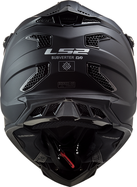LS2 Subverter Evo Full Face MX Motorcycle Helmet Matte Black