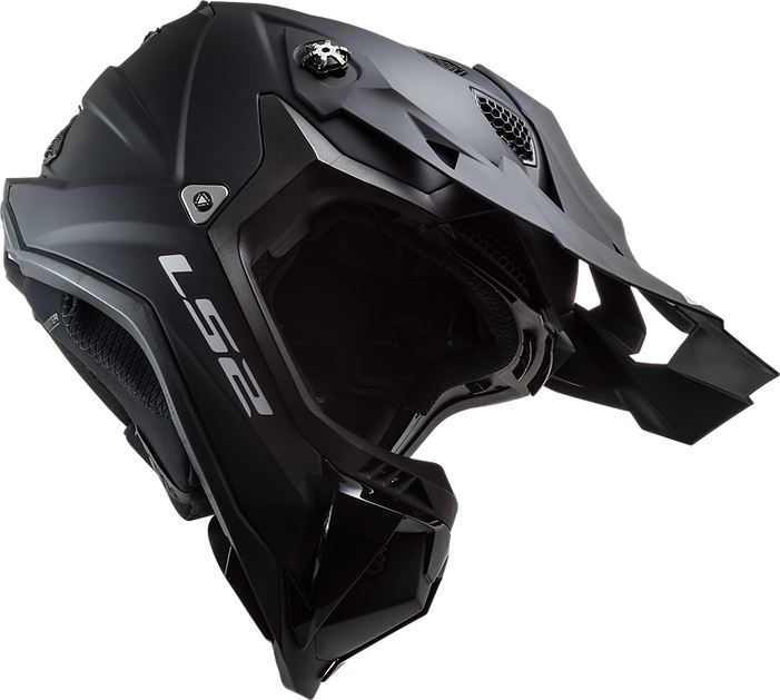LS2 Subverter Evo Full Face MX Motorcycle Helmet Matte Black