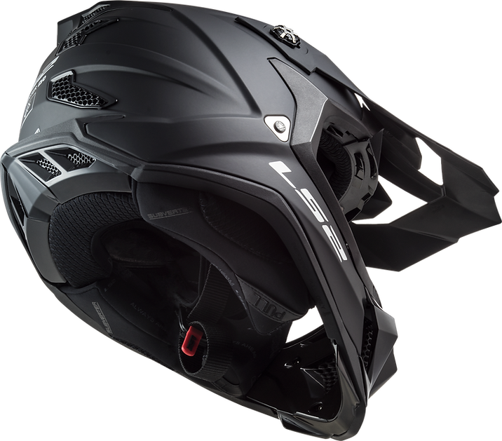 LS2 Subverter Evo Full Face MX Motorcycle Helmet Matte Black