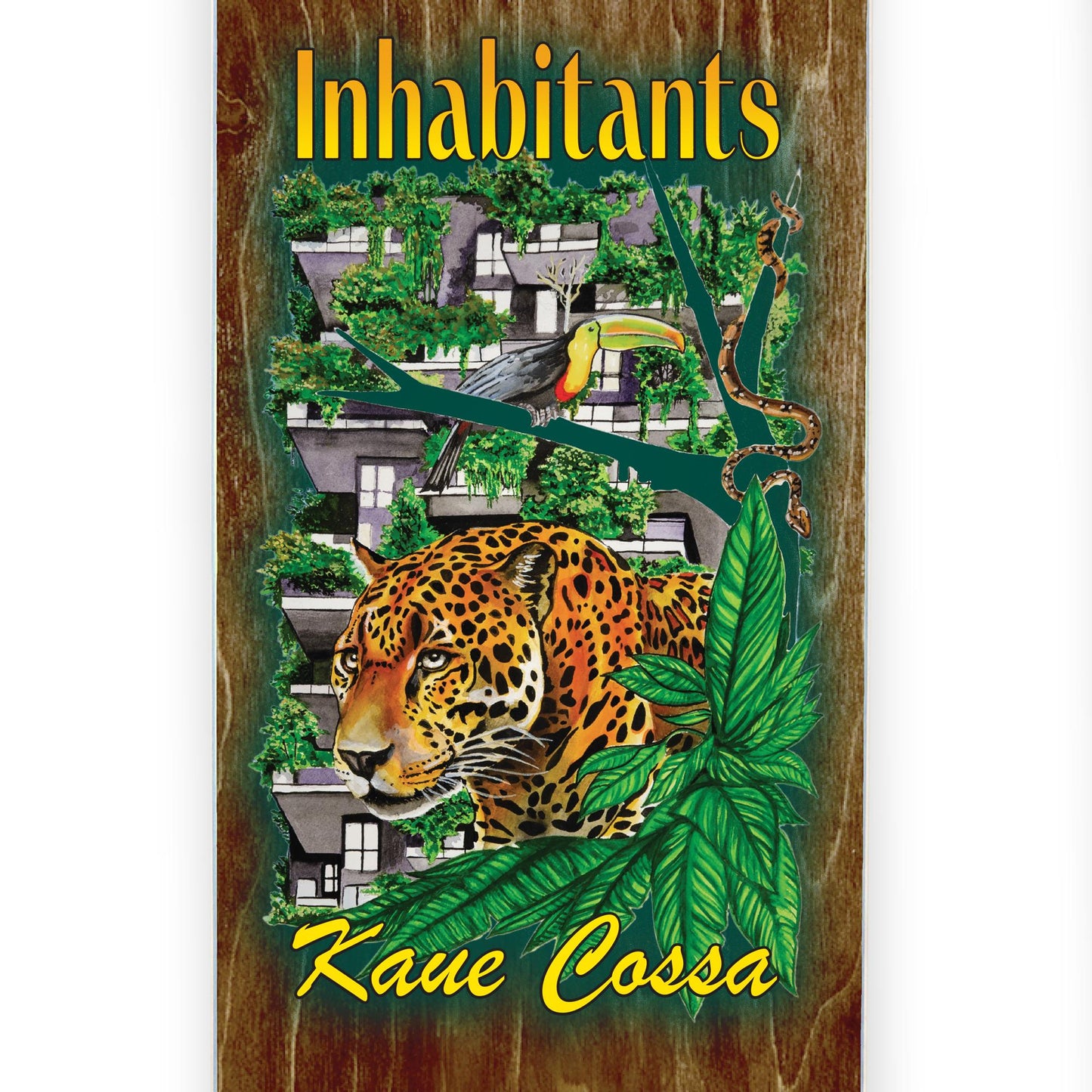 Habitat Kaue Cossa Inhabitants 8.25in x 32.25in Skateboard Deck