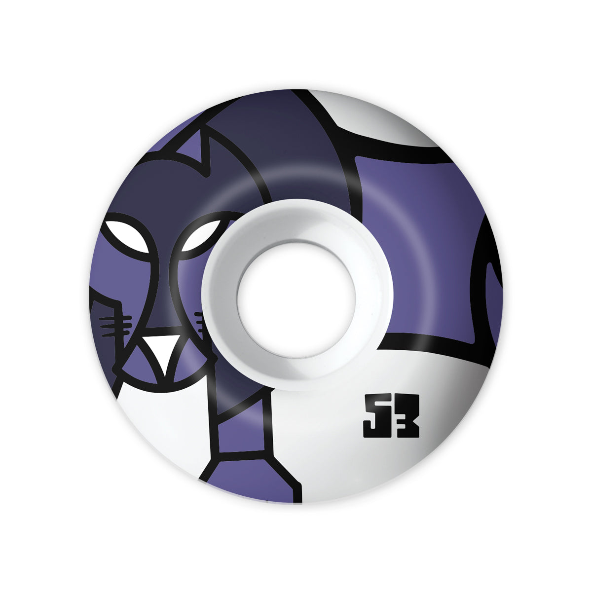 Girl Skateboards Pictograph Staple 53mm 99a Skateboard Wheels