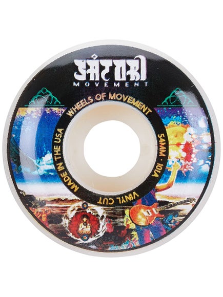 Satori Movement Vinyl Series Psychedelic 54mm 101a Skateboard Wheels