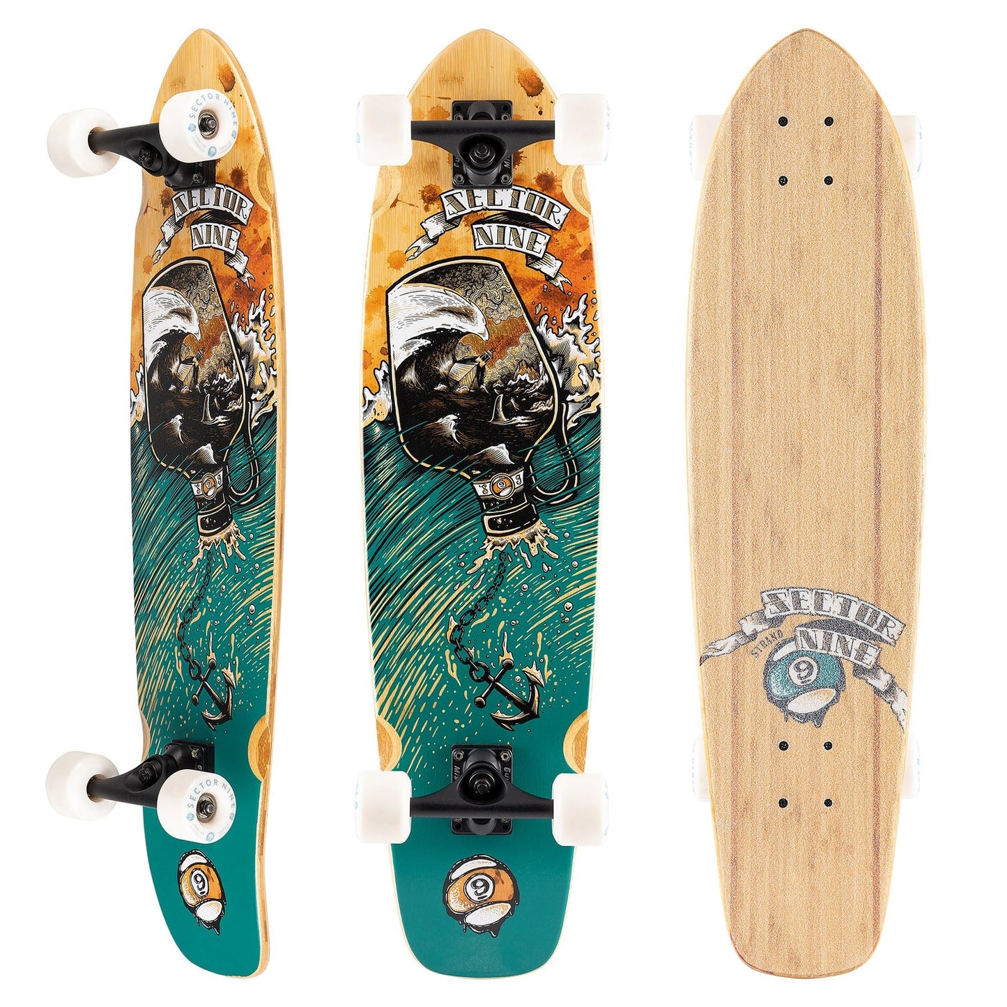 Sector 9 Strand Storm Cruiser Longboard Complete