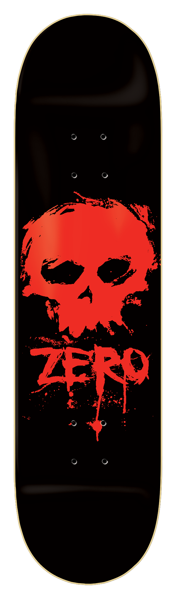Zero Blood Skull 8.25in x 31.9in Skateboard Deck