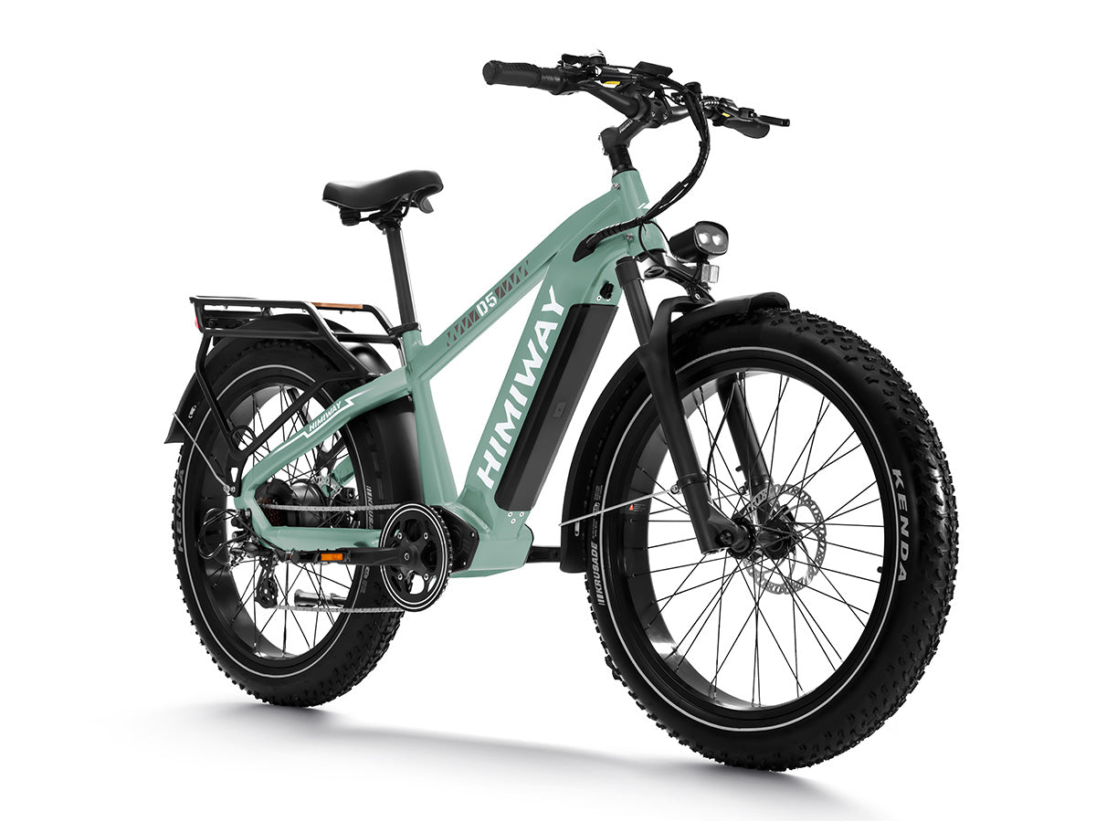 Himiway D5 Upgraded All-Terrain Long Range E-Bike Light Green