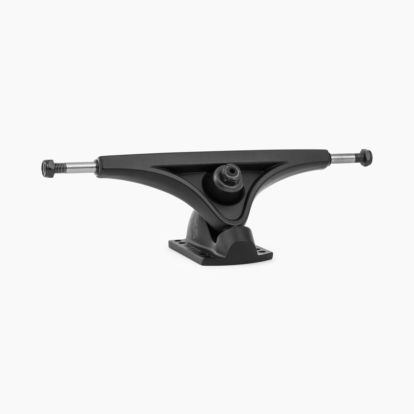 Bear Trucks 180 mm 50 degree Reverse Kingpin Downhill Longboard Trucks Black Front Angle