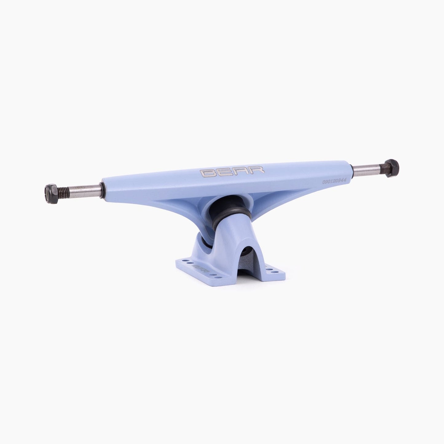 Bear Trucks 180 mm 50 degree Reverse Kingpin Downhill Longboard Trucks Powder Blue Back Angle