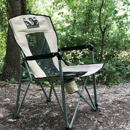 Wolf Traders Chil'Bak Camping Chair Side View