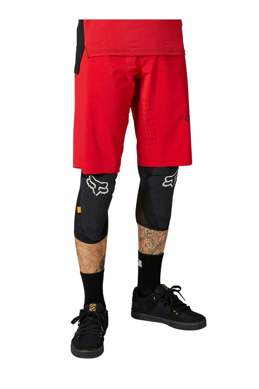 Fox Racing MTB Mens Flexair Short Mountain Bike Short no liner chili red main2
