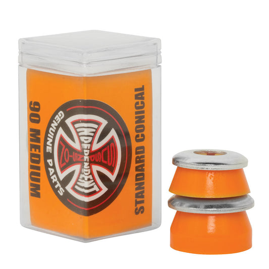 Independent Genuine Parts Standard Conical Skateboard Truck Cushions Bushings 90a Medium Orange