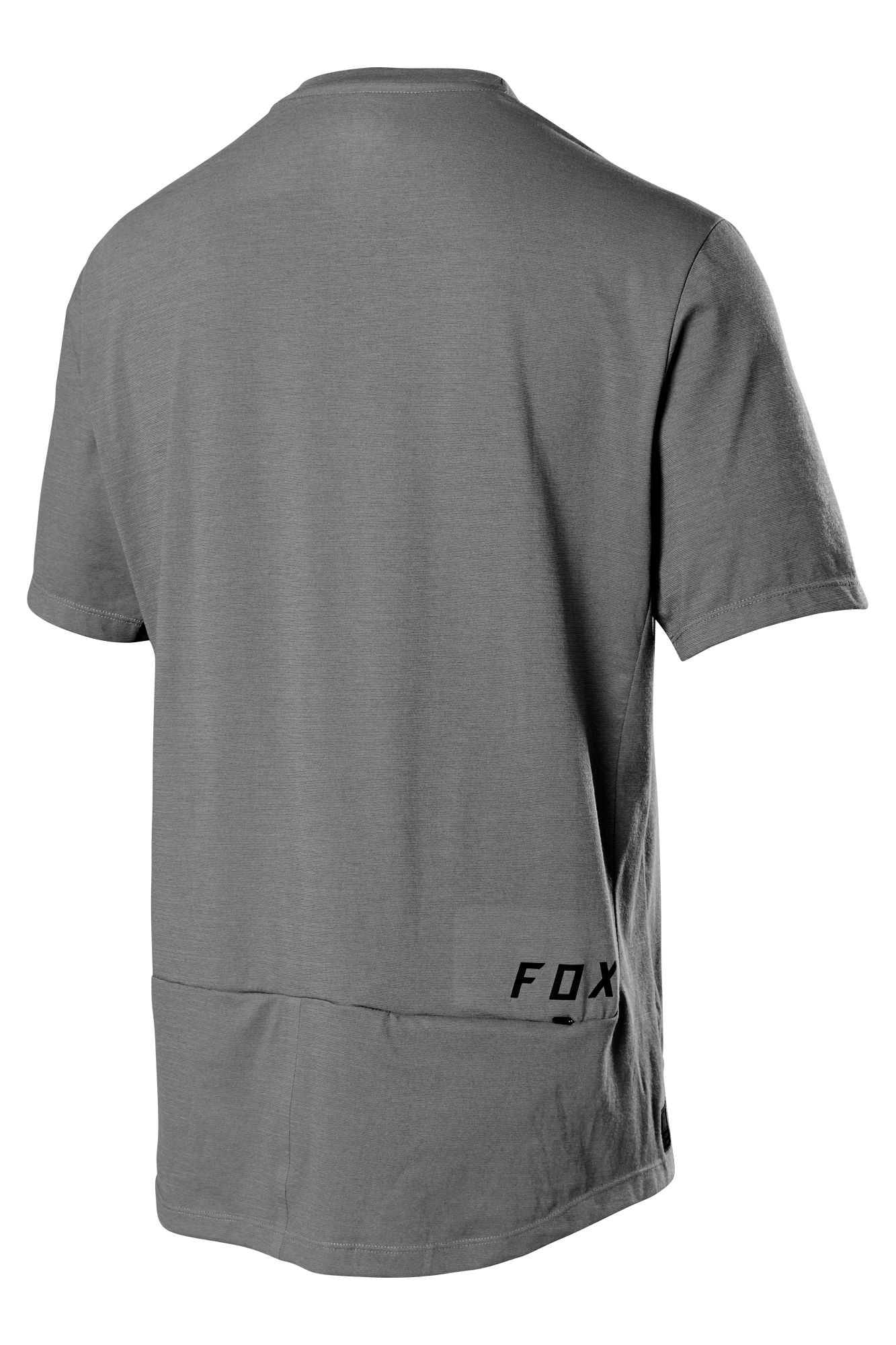 Fox Racing Men's Ranger Powerdry Short Sleeve MTB Mountain Bike Jersey Pewter Gray Black