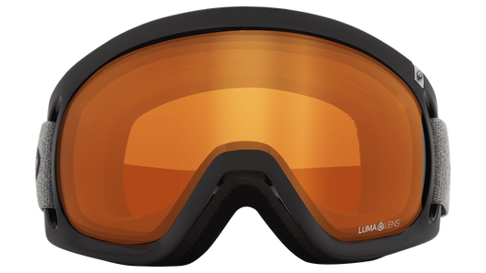 Dragon Alliance D3 OTG Over the Glasses Ski Snowboard Goggles Echo Photochromic Amber Face Front