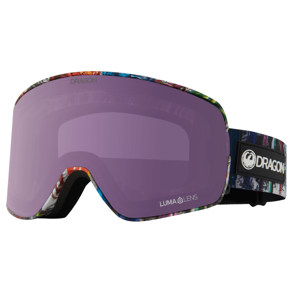 Dragon Chris Benchetler Signature Series NFX2 Ski Snowboard Flat Lens Goggle Violet Lens