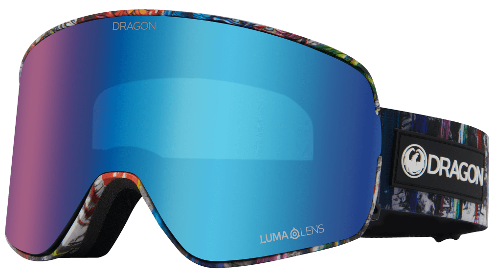 Dragon Chris Benchetler Signature Series NFX2 Ski Snowboard Flat Lens Goggle Blue Mirror Lens
