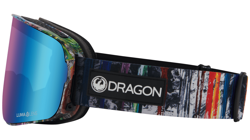 Dragon Chris Benchetler Signature Series NFX2 Ski Snowboard Flat Lens Goggle Blue Mirror Lens