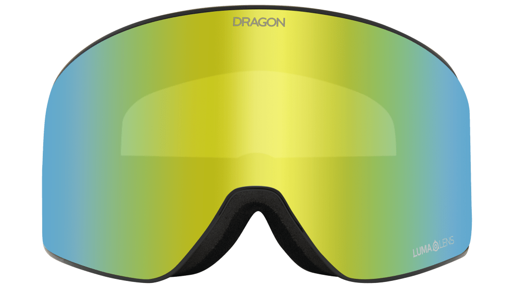 Dragon Alliance PXV2 Quick Change Flat Lens Ski Snowboard Goggles Classic Gray Gold Ion Mirror Lens
