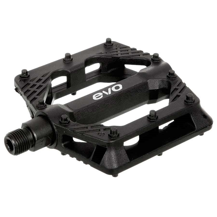 EVO Freefall Sport Nylon Pinned Platform 9/16" Bicycle Pedals, Black