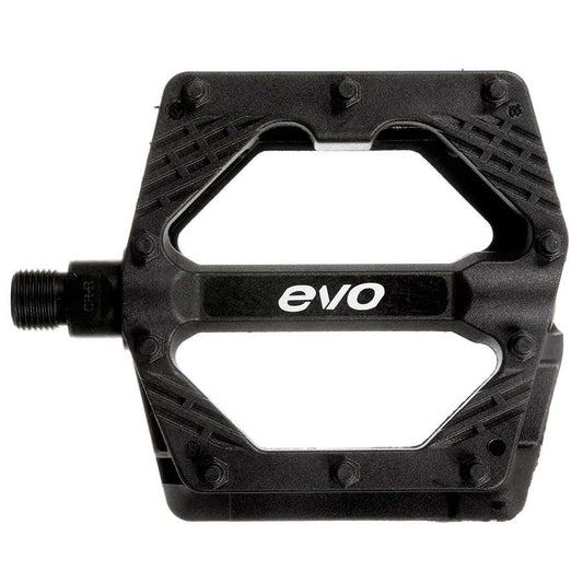 EVO Freefall Sport Nylon Pinned Platform 9/16" Bicycle Pedals, Black