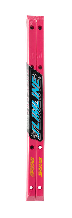 Santa Cruz Slimline Skateboard Rails Pink Back