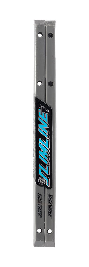 Santa Cruz Slimline Skateboard Rails Silver Gray Grey