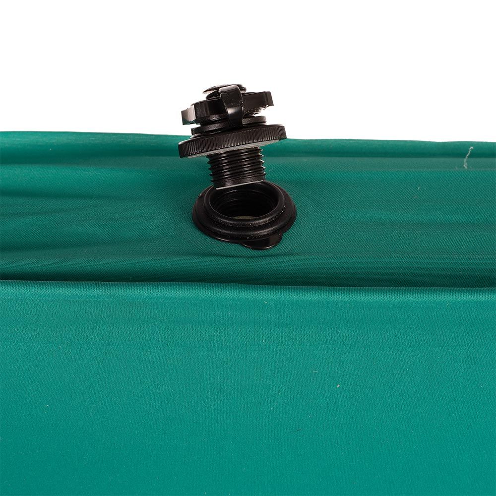 Peregrine Outfitters Pro Stretch Grand 3" Sleeping Pad Green Valve Open