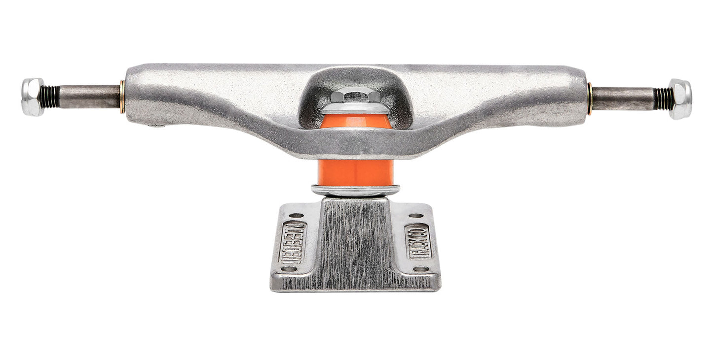 Independent Truck company Polished Mid Skateboard Trucks Silver Front