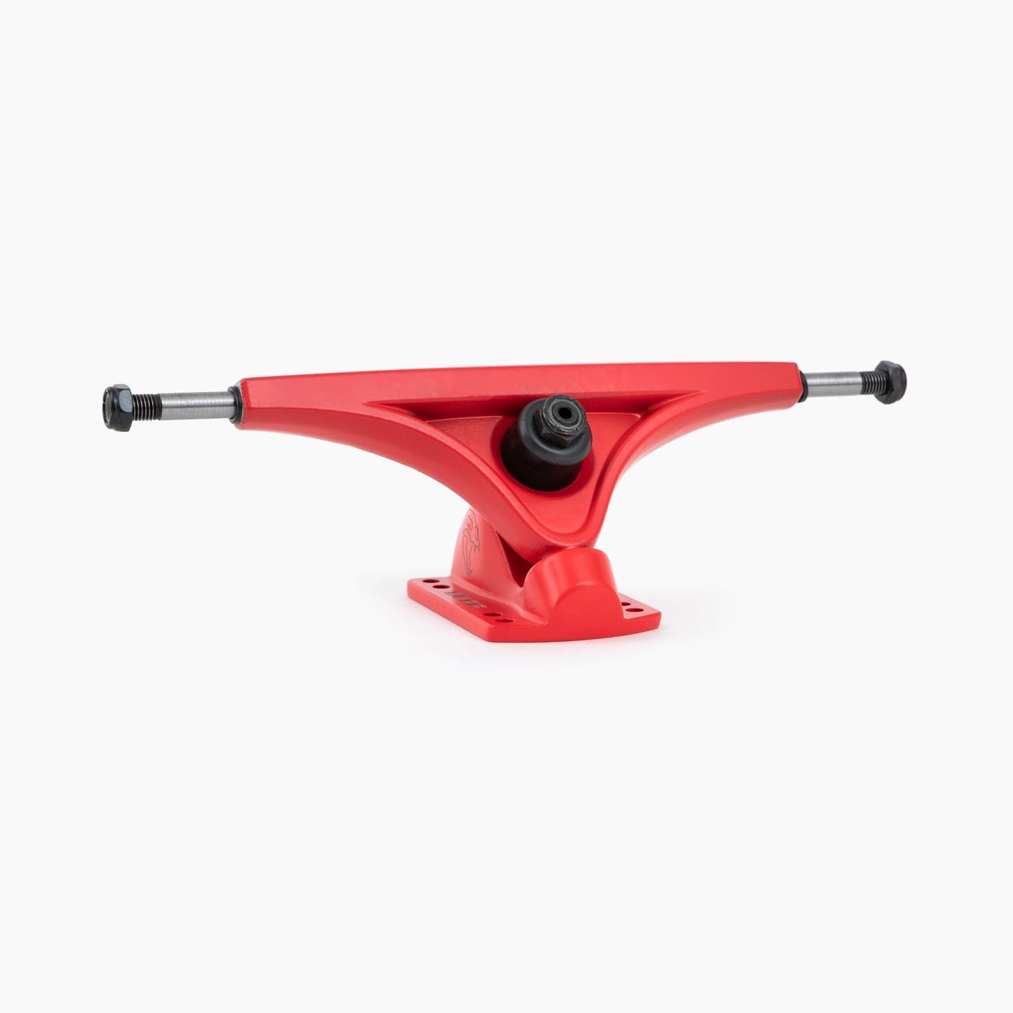 Bear Trucks 180 mm 50 degree Reverse Kingpin Downhill Longboard Trucks Cayenne Red Front Angle
