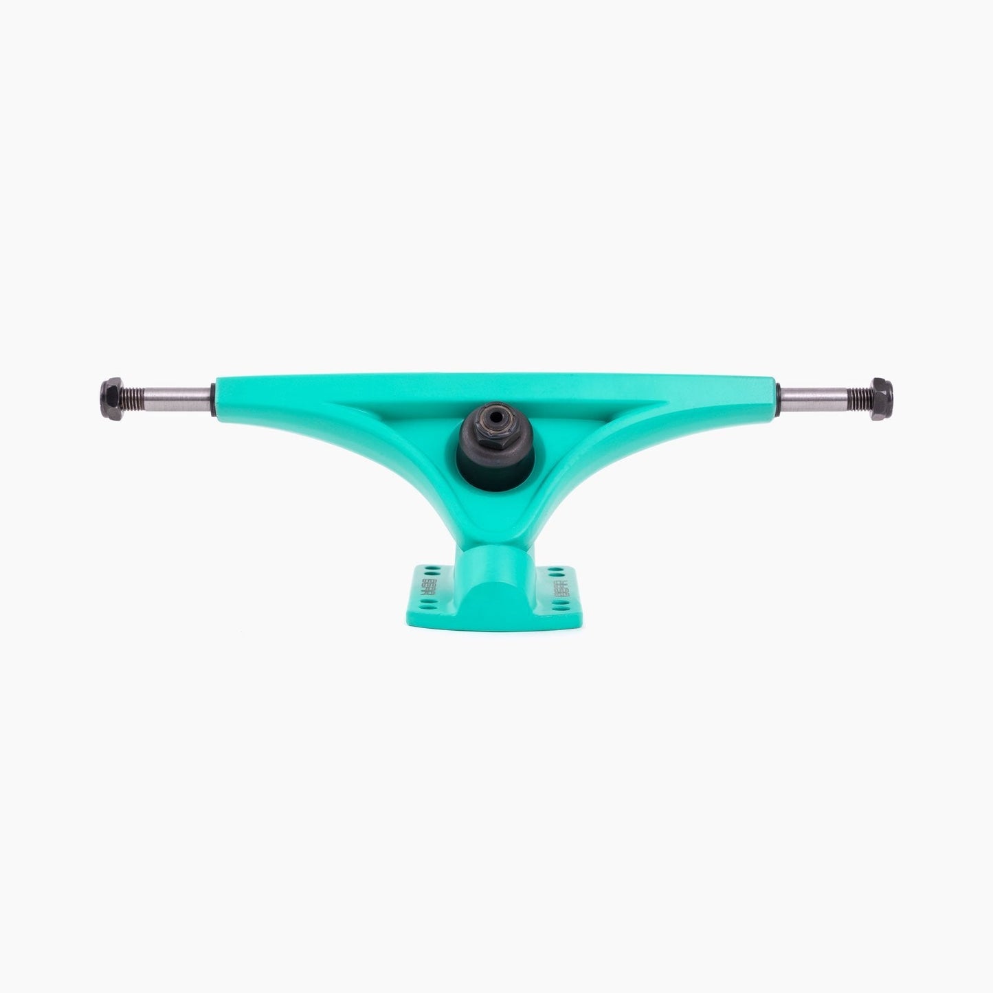 Bear Trucks 180 mm 50 degree Reverse Kingpin Downhill Longboard Trucks Mint Teal Blue Front