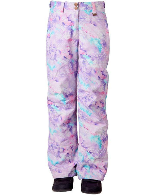 Rojo Outerwear BF4EVA Insulated 10K Waterproof Ski Snowboard Snow Winter Pant Sarek Print