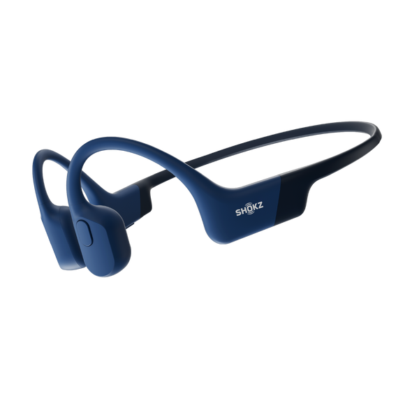 Shokz OpenRun Open Ear Headphones Ear Buds Blue