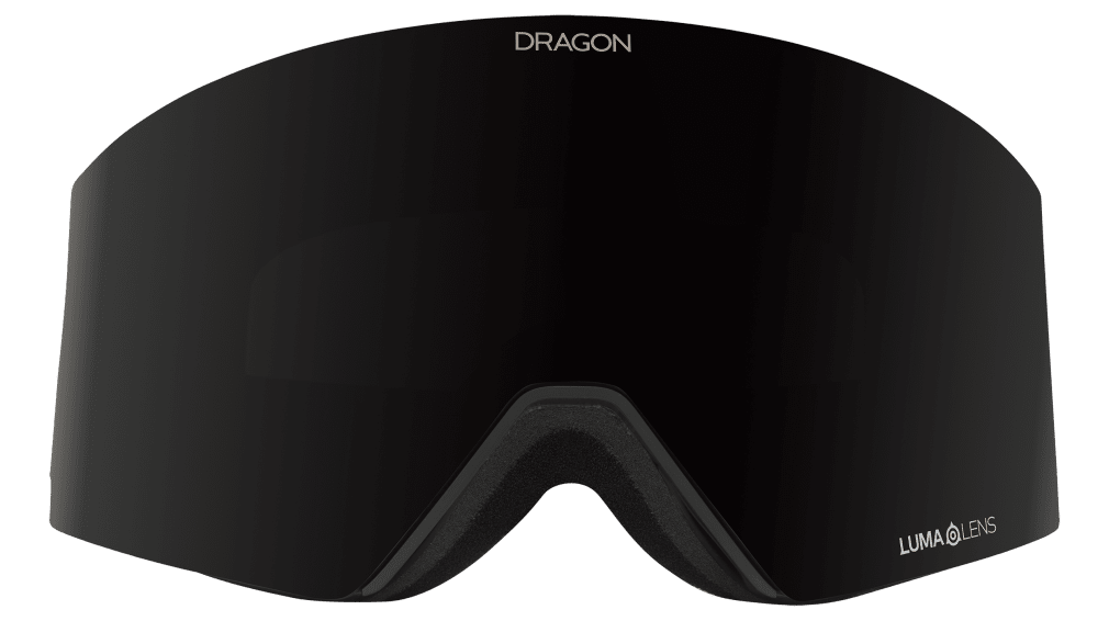 Dragon Alliance RVX Magnetic OTG Quick Change Ski Snowboard Goggles Midnight Black Midnight Black Lens Front Face