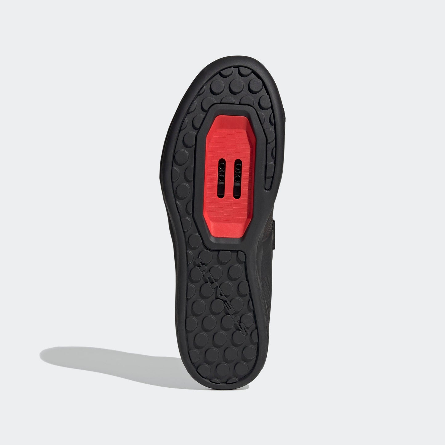 Five Ten Men's Hellcat Pro Clipless MTB Mountain Bike Shoes Red/Core Black/Core Black Sole Clipless Cleats