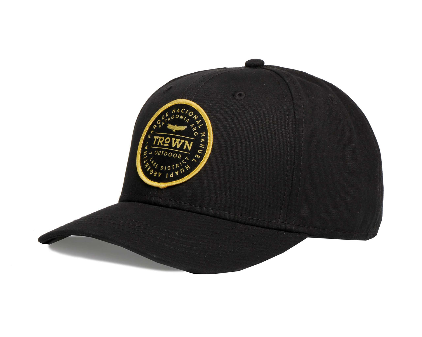 Trown 7 Lakes Siete Lagos Parque Nacional Nahuel Huapi Argentina Unisex Adjustable Strapback Cap Black