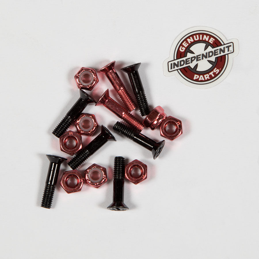 Genuine Parts Phillips 7/8 in Skate Hardware black/red