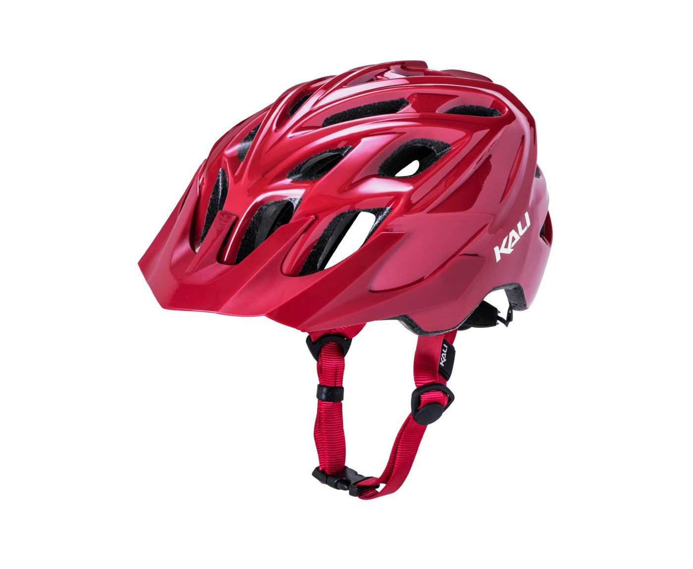 Kali Protectives Chakra Solo Adult Trail MTB Helmet Brick Red Back