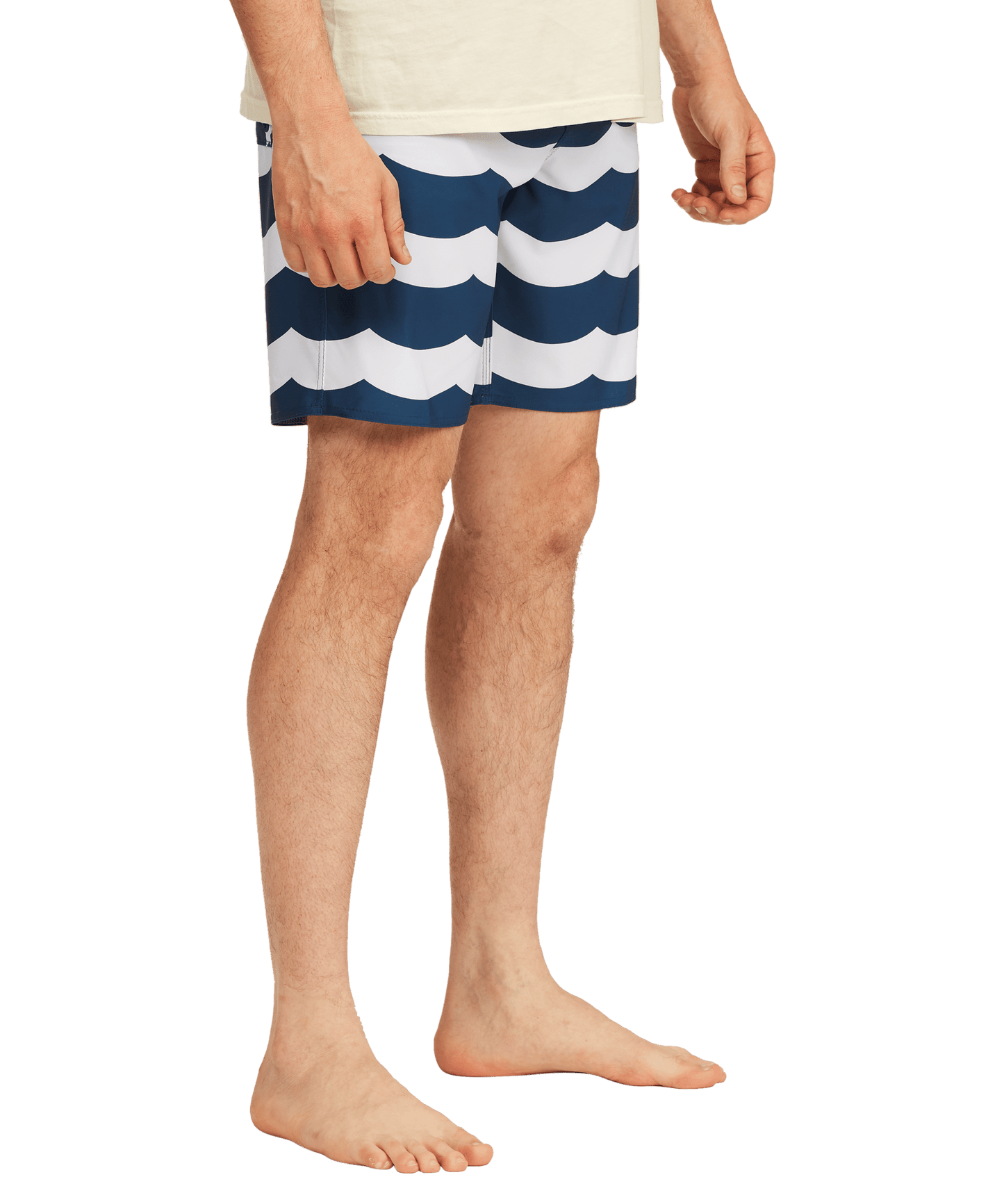 Billabong Guys USA Surfrider Pro Dark Blue Premium Performance Boardshort Right