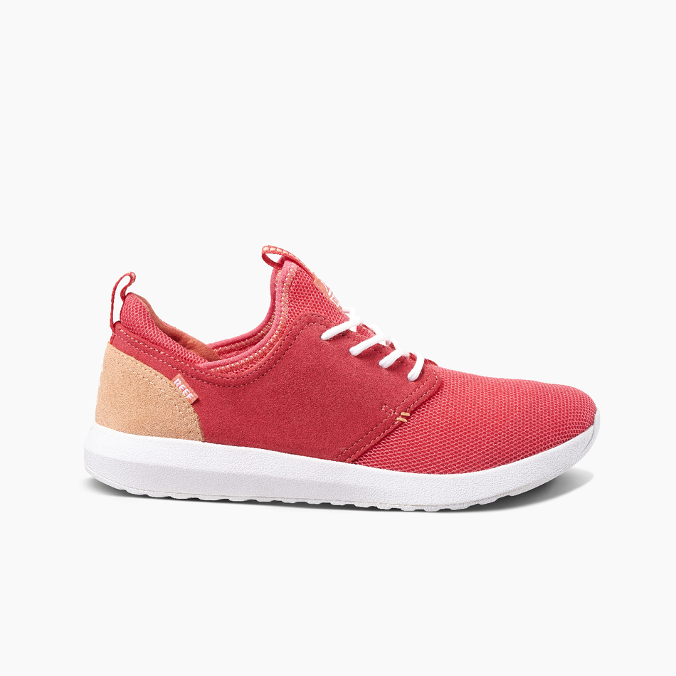 Reef Women's Cruiser Walk Shoe Raspberry Red Side