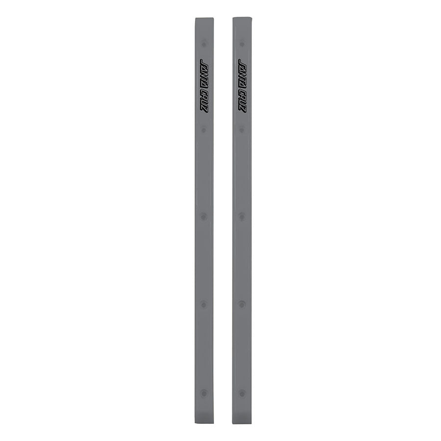 Santa Cruz Slimline Skateboard Rails Silver Front